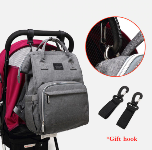 Nappy, Diaper Backpack, Bag Mummy Mom Baby Multi-function Waterproof Travel Bags - $48.00