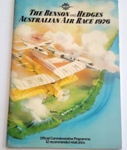The Benson and Hedges Australian Air Race Official Commemorative Program 1976 - £6.96 GBP