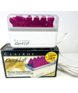 Clairol Quick Lift Heated Styling Clips Root Lifter Pink Vintage Hair - $39.99