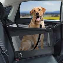 Dog Car Seat for Pet Travel with Waterproof Pad, Half seat (21&quot;X19&quot;X19&quot;) - £15.50 GBP