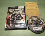 Brothers in Arms Road to Hill 30 Sony PlayStation 2 Complete in Box - $5.89