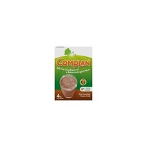 Complan Nutritious Vitamin Rich Drink Chocolate Flavour 4 x 57g Sachets  - $25.14 CAD