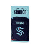 OFFICIAL NHL Jersey Personalized Beach Towel - Seattle Kraken - $68.51 CAD