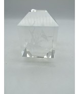 Crystal Prism Laser Etched Hummingbird Paper Weight Holographic 3D - €11,16 EUR