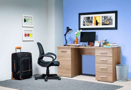 Sonoma Oak Effect Desk - £197.29 GBP
