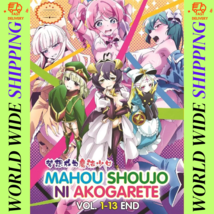 Mahou Shoujo Ni Akogarete (Vol. 1-13End) Anime DVD Complete Series UNCUT Version - £21.64 GBP