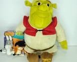 2007 Macy&#39;s Limited Edition 18&quot; Plush Shrek Donkey Puss in Boots Puppets... - £31.55 GBP