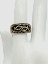 Vintage Premier Designs &quot;Creed&quot; Ring Two Fish Design Abt Size 5.5 SKU PB73 - £11.73 GBP