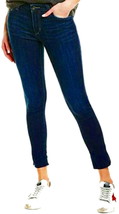 Joe&#39;s Jeans Flawless Curvy Skinny Ankle Chicago Blue 27 $179 Frayed Vent... - £62.40 GBP