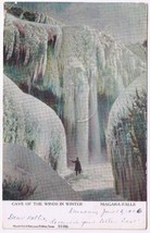 Postcard Niagara Falls Ontario Cave Of The Winds In Winter Warrick Bros - £2.32 GBP