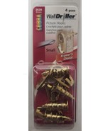 Cobra WallDriller Picture Hooks | 2620 Brass; Small, 4 Pcs. - £3.86 GBP