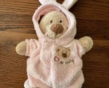 Ty lux Pink Lovey Baby Bear Bunny PJ Plush Stuffed Animal 2005 - $31.93