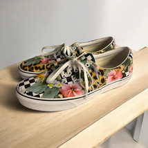VANS ERA Tropical Animal Check Canvas Shoe, VN0A5EFN2FB, White/Multi, Me... - $40.19