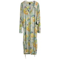 Bar III Nicole Williams English Dress Womens 3X TieDye Printed Ruched Dr... - $24.99