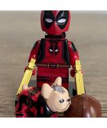 Kidpool with Dog Pug Deadpool Marvel Super Heroes X-Men Lego Minifigure ... - $30.00