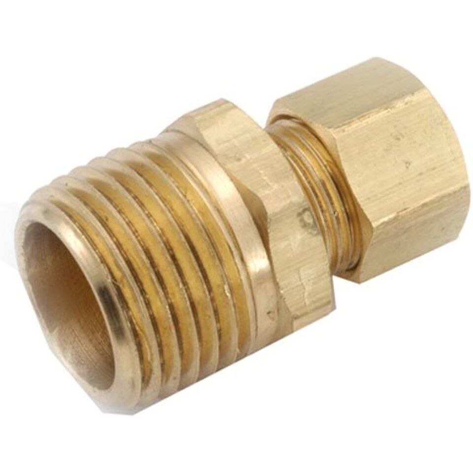 ANDERSON METALS 750068-0402 1/4&quot; Compression x 1/8&quot; Male Pipe Thread, qu... - $16.79