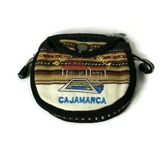 CAJAMARCA Small Embroidered Crossbody Purse Clutch - £6.84 GBP