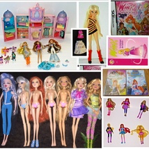 Huge Lot Winx Club Dolls Castle, Bloom, Icy Stella Flora Ds Game, Figures Dolls - £275.31 GBP