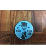 RARE Vintage pre-1988 DEL WEBB&#39;S NEVADA CLUB Pinback Button Great Condition - $256.59 MXN