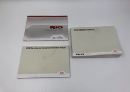 2019 Kia Rio Owners Manual Handbook Set OEM C01B15034 - $40.49