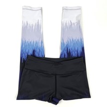 Layer 8 Athletic Yoga Leggings Size S Blue Ombre&#39; - $276.80 MXN