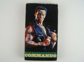 Commando VHS Video Tape Arnold Schwarzenegger, Rae Dawn Chong - £7.73 GBP