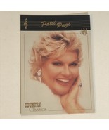 Patti Page Trading Card Academy Of Country Music #77 - $1.97