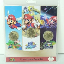 Super Mario 3D All Stars Collectible Coin Set Nintendo Plastic Corner Cr... - $22.76