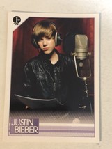 Justin Bieber Panini Trading Card #40 - £1.57 GBP