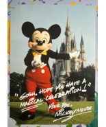  Disney World Celebrate Today Happy Bday Photopass Card W/ Mickey Mouse ... - $24.74