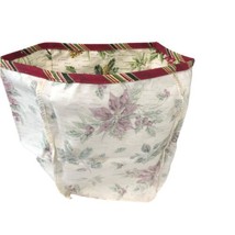 Longaberger Tall Tissue Holiday Botanical Basket Liner 26522270 Farmhouse - $28.84