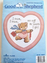 Good Shepherd Counted Cross Stitch Kit I owe I owe so off to work I go 5... - £3.71 GBP