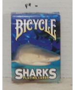 Sharks Deck of Playing Cards By bicycle - $14.80
