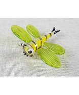 Artisian Blown Glass Dragonfly Figure - $471.41 MXN