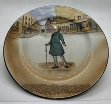 Vintage Royal Doulton Dickensware Mr. Micawber Collector Plate. 8.75&quot; - £45.94 GBP