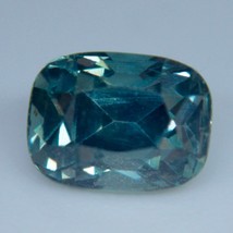 Natural Green Sapphire | Cushion Cut | 5.78x4.33 mm | 1.01 Carat | Clean | Loose - £503.59 GBP