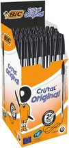 BiC Cristal Original 1.0 mm Ball Pen Pack of 50 - £11.63 GBP