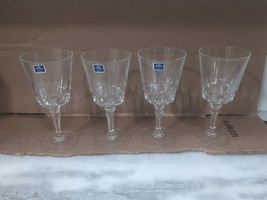 Lady Victoria 7&quot; Tall Wine Glasses Set, Set of 4 Lead Crystal White Wine... - £30.93 GBP