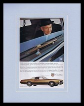 1968 Cadillac Fleetwood Eldorado Framed 11x14 ORIGINAL Vintage Advertise... - £35.19 GBP