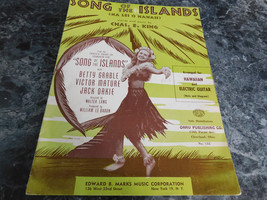 Song of the Islands Na Lei O Hawaii by Charles E King - £2.39 GBP