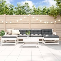  Garden Lounge Set White - $22,601.76 MXN