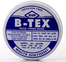 B-Tex Ointment Skin Itch Eczema Rash Ring Worm Itches 14G X 2 - £5.58 GBP