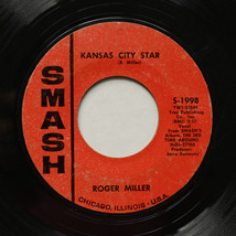 Roger Miller - Kansas City Star / Guess I&#39;ll Pick Up My Heart 45 Vinyl 7&quot; Single - $6.65