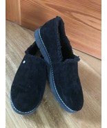 Gently Used Betula Bobs from Skechers Black Suede Loafer’s w Shearling L... - £18.98 GBP