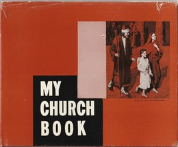 My Church Book by Mary Skinner 1943 Vintage Children&#39;s Book Abingdon Press - £7.77 GBP