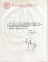 Ron Hunt Signed Response to Fan Letter Giants - £23.35 GBP