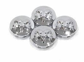 4 Pcs, Wheel Center Hubcap 63MM / 2.48&quot; Dodge Ram Head Chrome Shine - $18.69