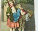 The Beggar Children Victorian Trade Card Quack Medicine New York VTC 1 - £4.65 GBP