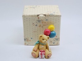 Cherished Teddies 1997 Event Figurine Nina Balloons 215864 - £10.28 GBP