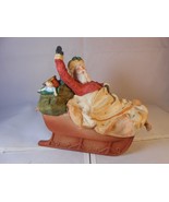 VINTAGE HALLMARK THE JOURNEY BEGINS BY DUANE UNRUH SANTA SLEIGH #6707/17380 - $20.33